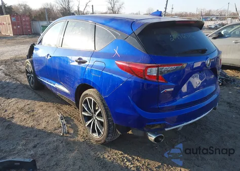 2025 Acura Rdx A-Spec Advance Package z USA, uszkodzony, nr VIN 5J8TC2H8XSL007096